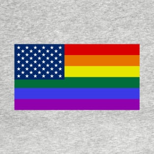 Rainbow Stars & Stripes T-Shirt